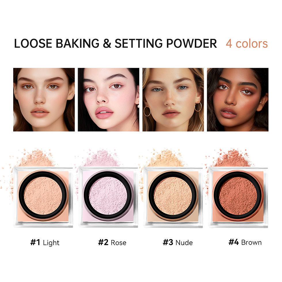 Miniatura: lakerain Waterproof Loose Setting Powder – Matte Oil Control