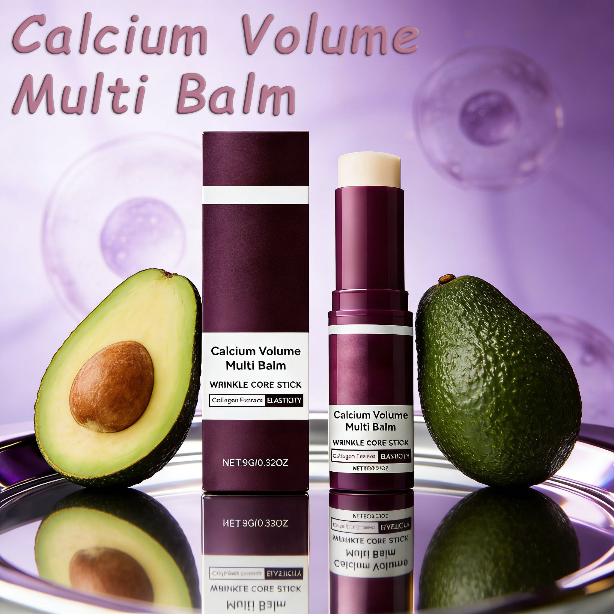 Calcium Volume Multi Balm Stick – Hydrating, Anti-Ageing & Firming Core ✨🥑