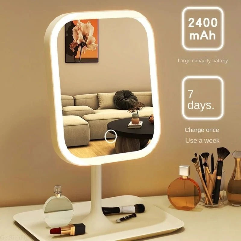 Miniatura: LED Designer Vanity Mirror – 3 Light Modes Touch Screen Table