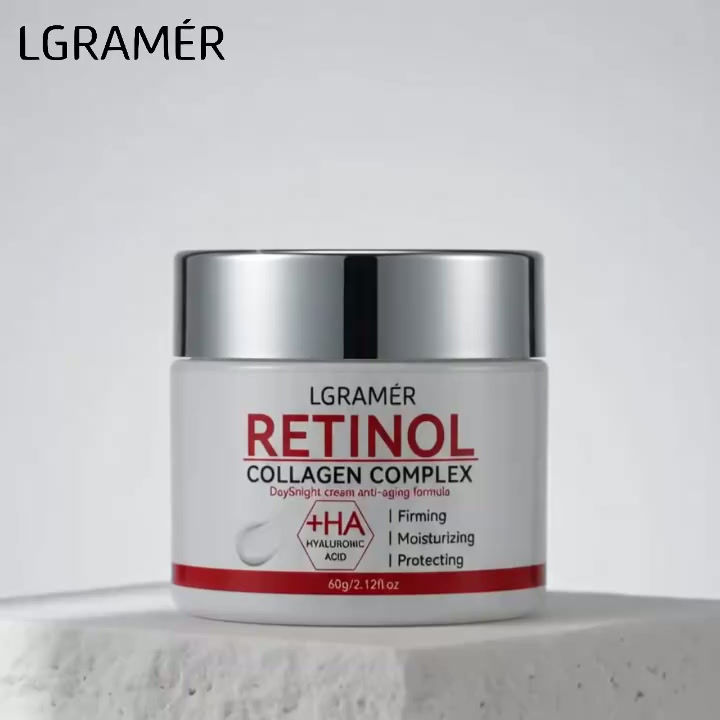 LGRAMÉR Retinol & Collagen Face Cream – Anti-Aging Moisturiser
