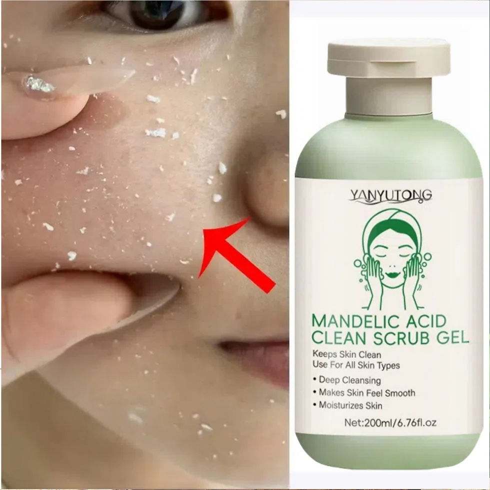 Miniatura: YANYUTONG Mandelic Acid Clean Scrub Gel – Gentle Pore Cleansing 200ml ✨🧴
