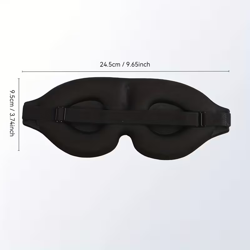 Miniatura: Super Soft 3D Contour Sleeping Mask – 100% Blackout Eye Mask
