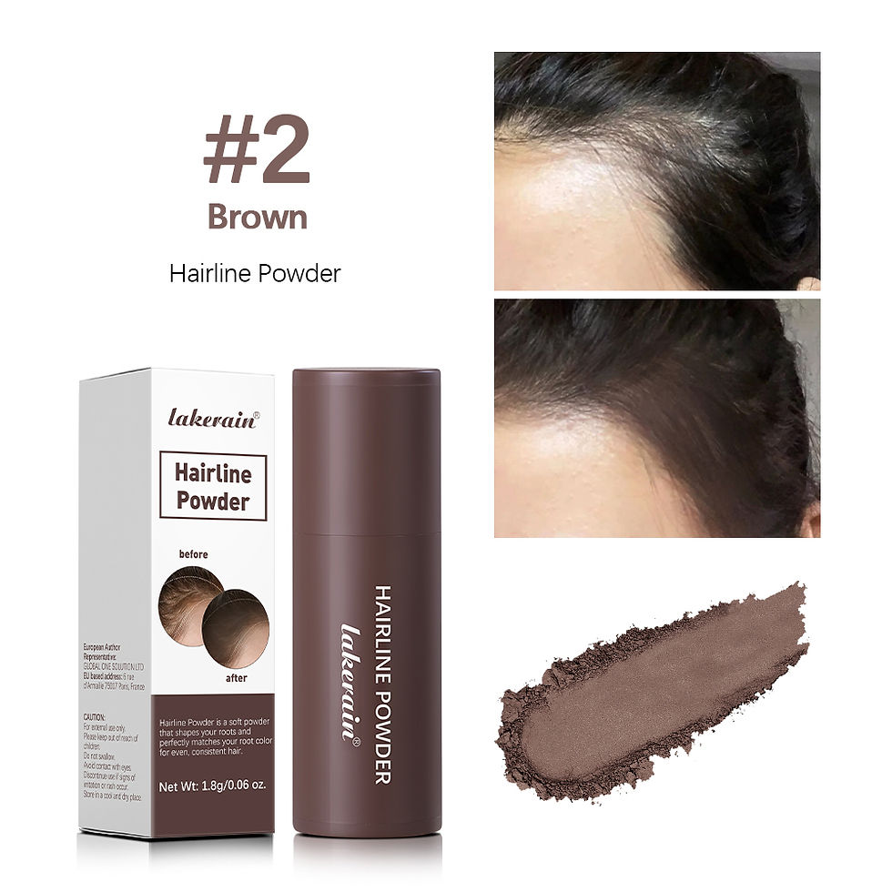 Miniatura: Lakerain Hairline Powder – Instant Root & Hairline Concealer 🤎✨