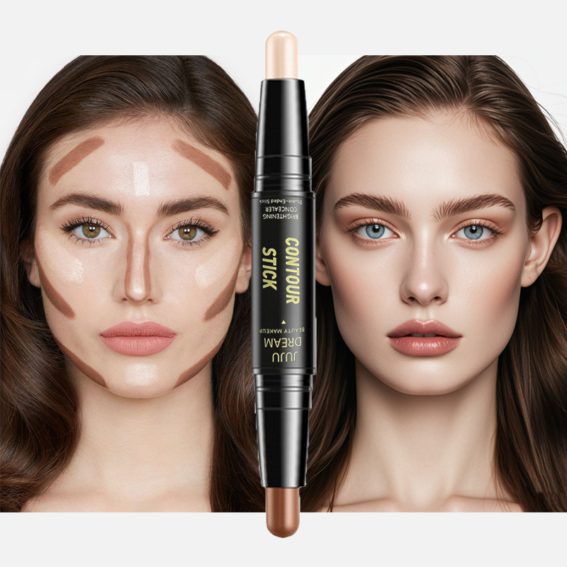 Dual-Ended Contour & Highlight Stick – Creamy Face Concealer