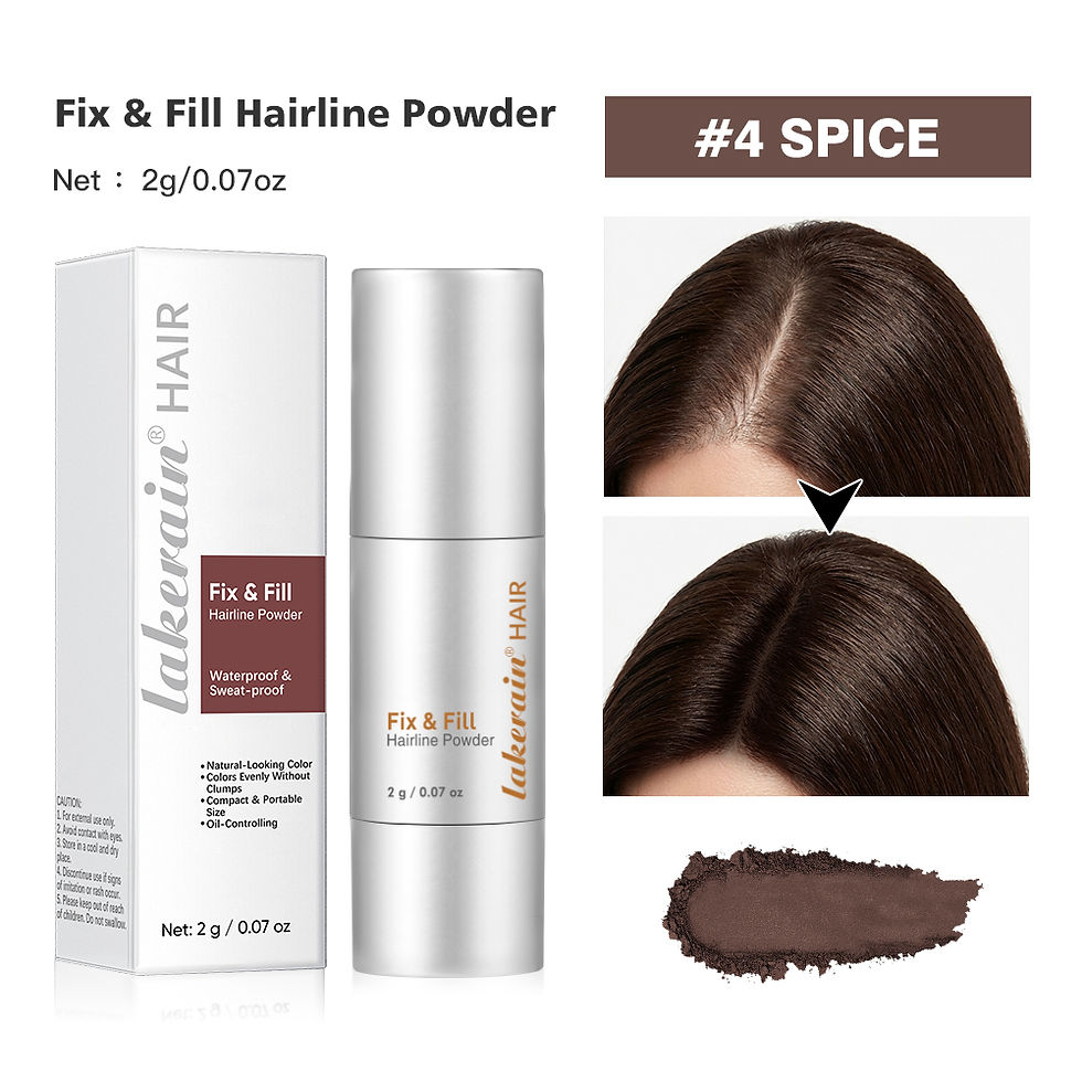 Miniatura: Lakerain Hairline Powder – Instant Root & Hairline Concealer 🤎✨