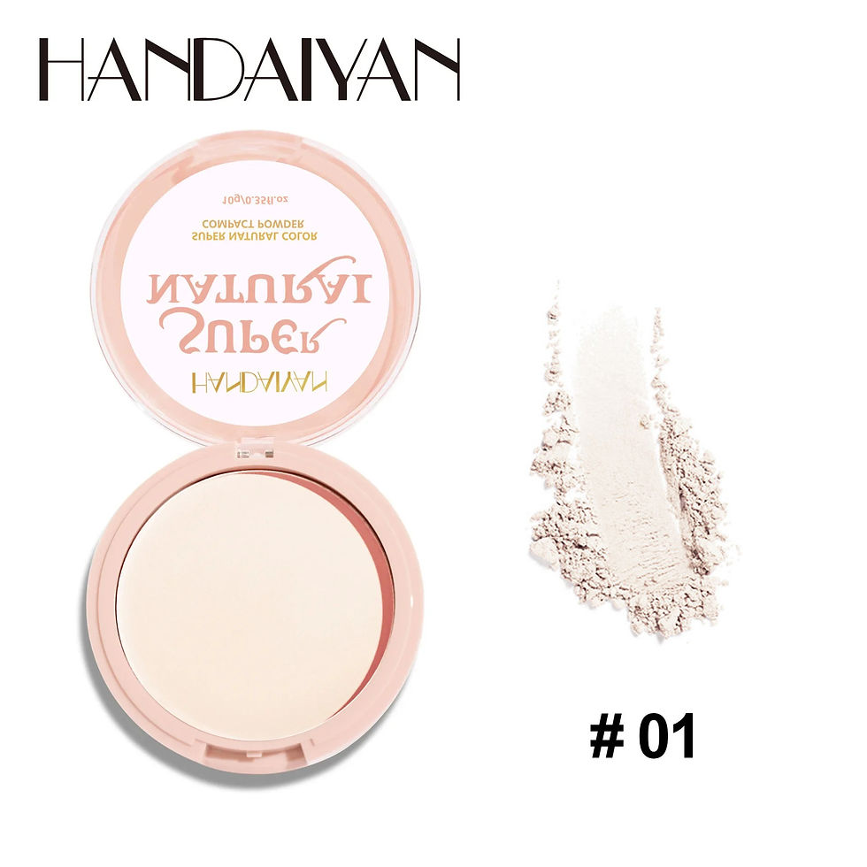 Miniatura: HANDAIYAN Matte Face Pressed Powder – 24-Hour Oil Control Compact