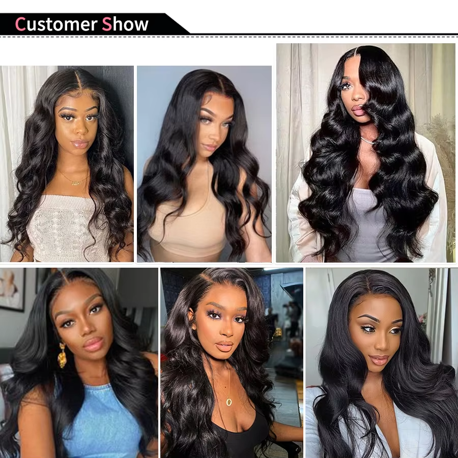 Miniatura: Brazilian Body Wave Human Hair Bundles – 100% Virgin Weave Extensions 🌊💇‍♀️