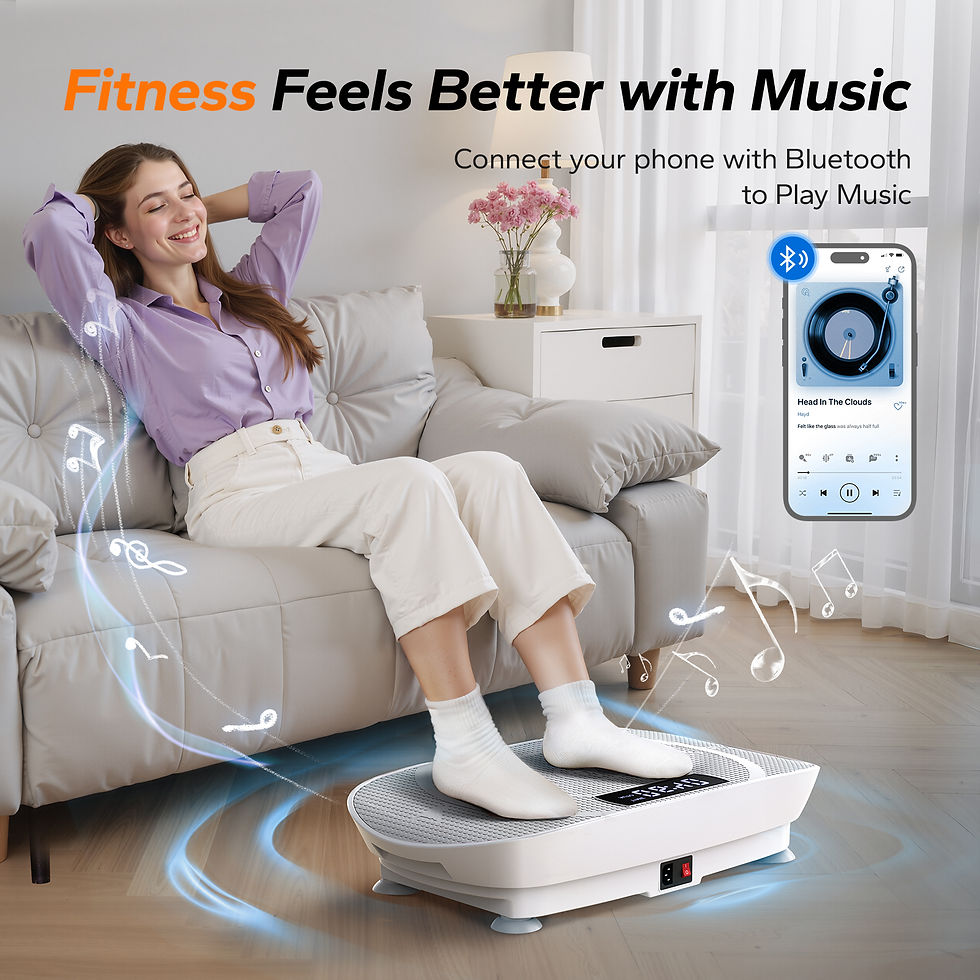Miniatura: MERACH CV30 Powered Vibration Plate Machine – Full Body Fitness & Fat Loss 💪⚡