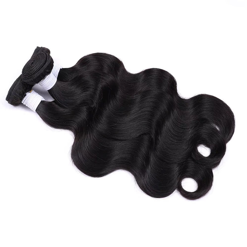 Miniatura: Brazilian Body Wave Human Hair Bundles – 100% Virgin Weave Extensions 🌊💇‍♀️