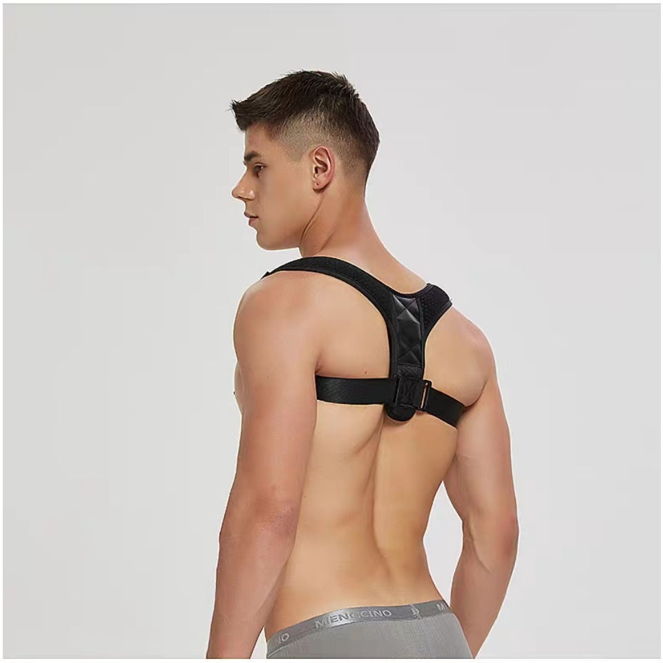 Miniatura: Adjustable Posture Corrector Brace – Upper Back & Clavicle Support Belt 🧍‍♀️✨