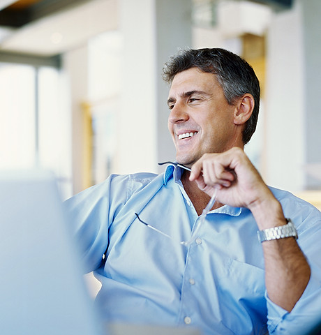 Relaxed Businessman