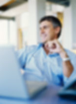Relaxed Businessman