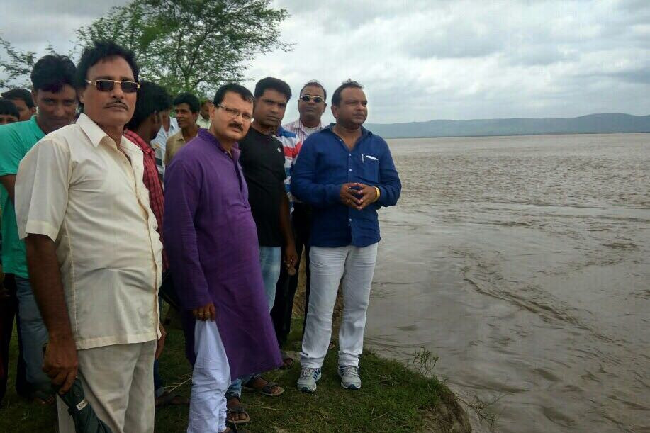 Md. Mottakin Alam visit at Bhutni Char