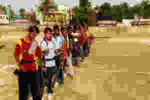 গাজোলে তিরন্দাজি প্রতিযোগিতা