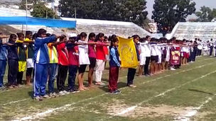 ডিএসএ ময়দানে শুরু হয়েছে জেলা অ্যাথলিট মিট