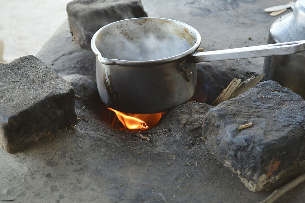 Chanchal Woman died in the fire while making tea