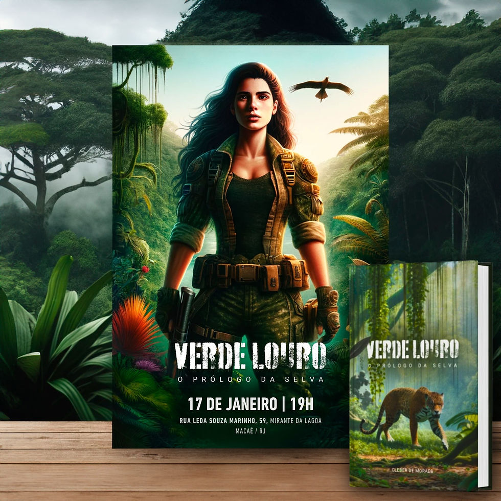 Lançamendo do Livro Verde Louro: O Prólogo do Selva