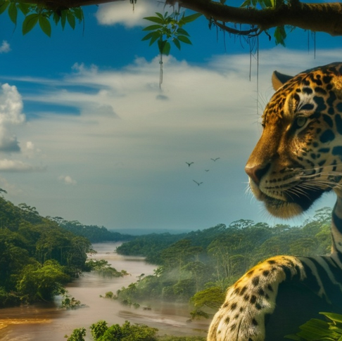 Como Seriam as Imagens do Livro "Verde Louro: O Prólogo da Selva" na Vida Real