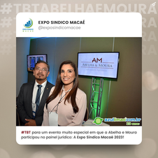 Abelha e Moura na Expo Síndico Macaé 2023