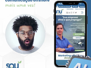 A SOU está inovando o mercado offshore com AI