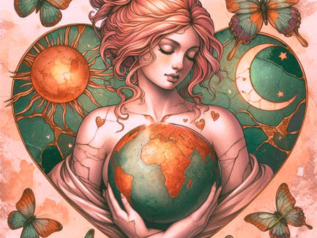 Kintsugi Mother Earth: The Art of Healing and Love