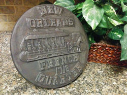 French Quarter Wall Plaque
