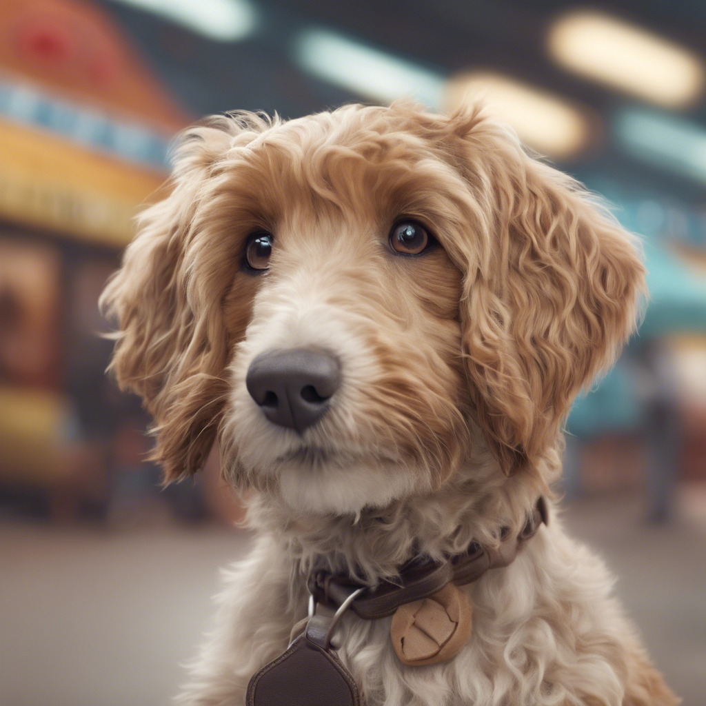 Golden Doodle Dog