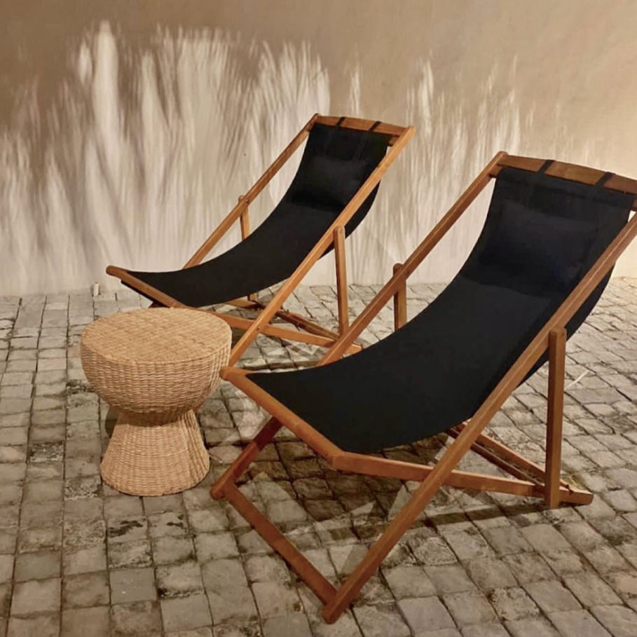 Miniatura: Maho Handwoven Chuspata Reed Coffee Accent Side End Table