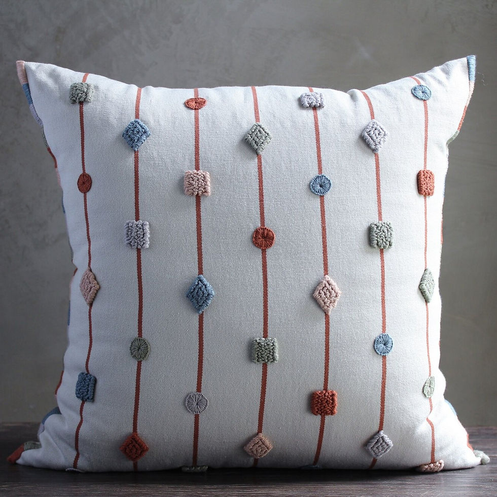 Miniatura: Botany Collection Authentic Mexican Throw Pillow Luxury Cover Set