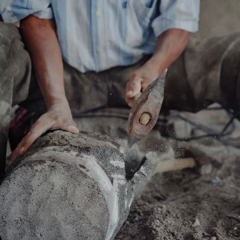 Miniatura: Bajio Volcanic Stone Handmade Pendant Lamp