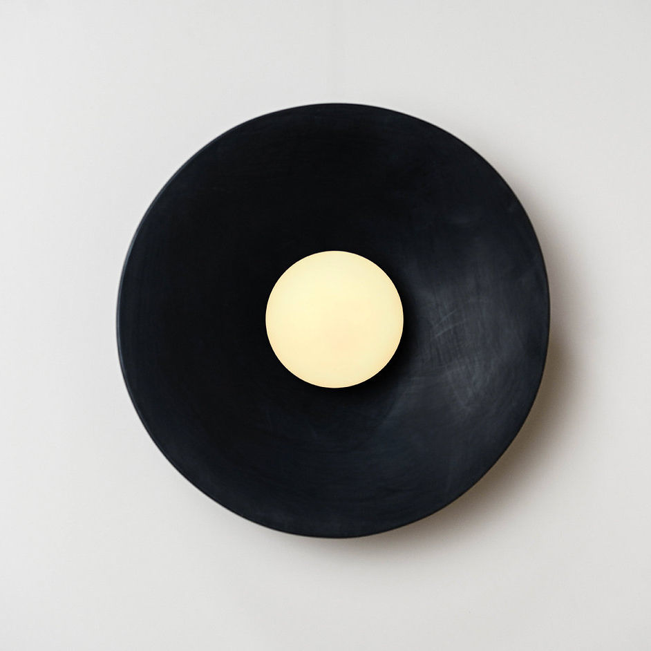 Miniatura: Arenal Burnished Clay Handmade Wall Lamp
