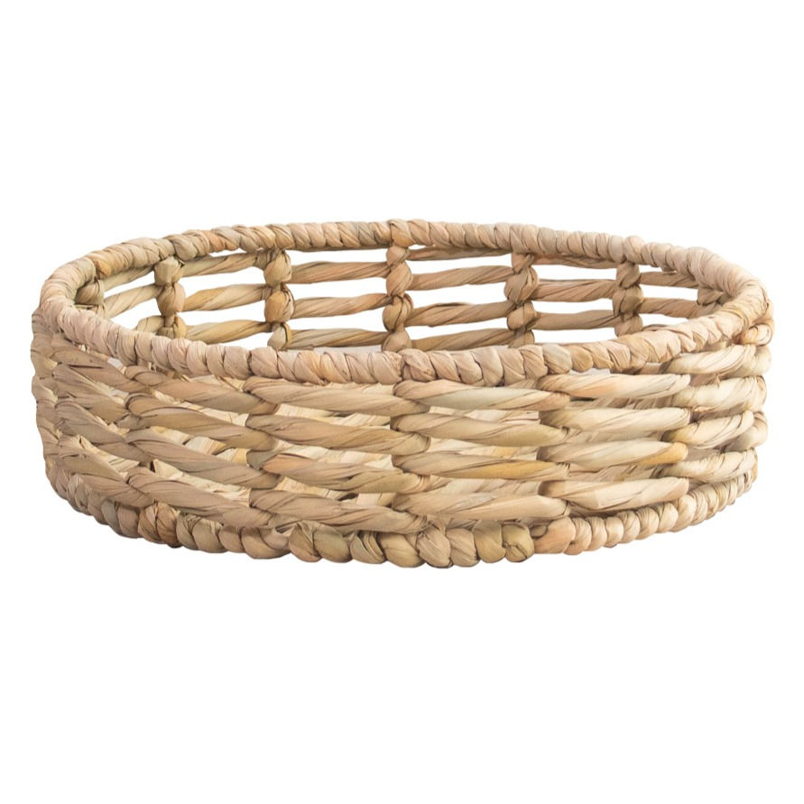 Thumbnail: Mia Handwoven Serving Tray with Handles Coffee Table Tea Tray