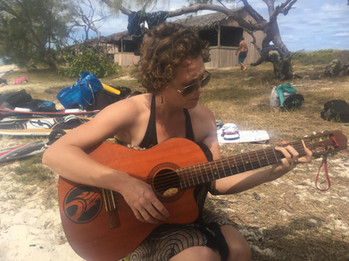 Foreign guitars in foreign lands