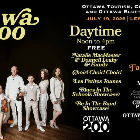 Nine things you should know about free family events at Ottawa Bluesfest Sunday, July 19