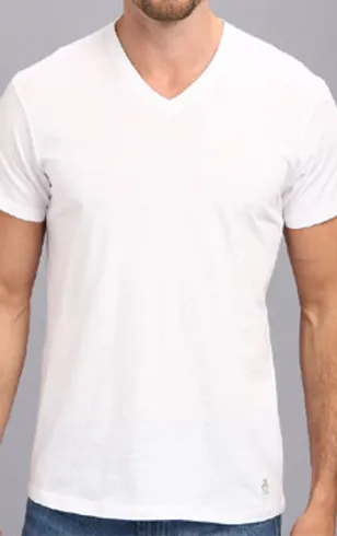 Poleras escote v hombre clearance