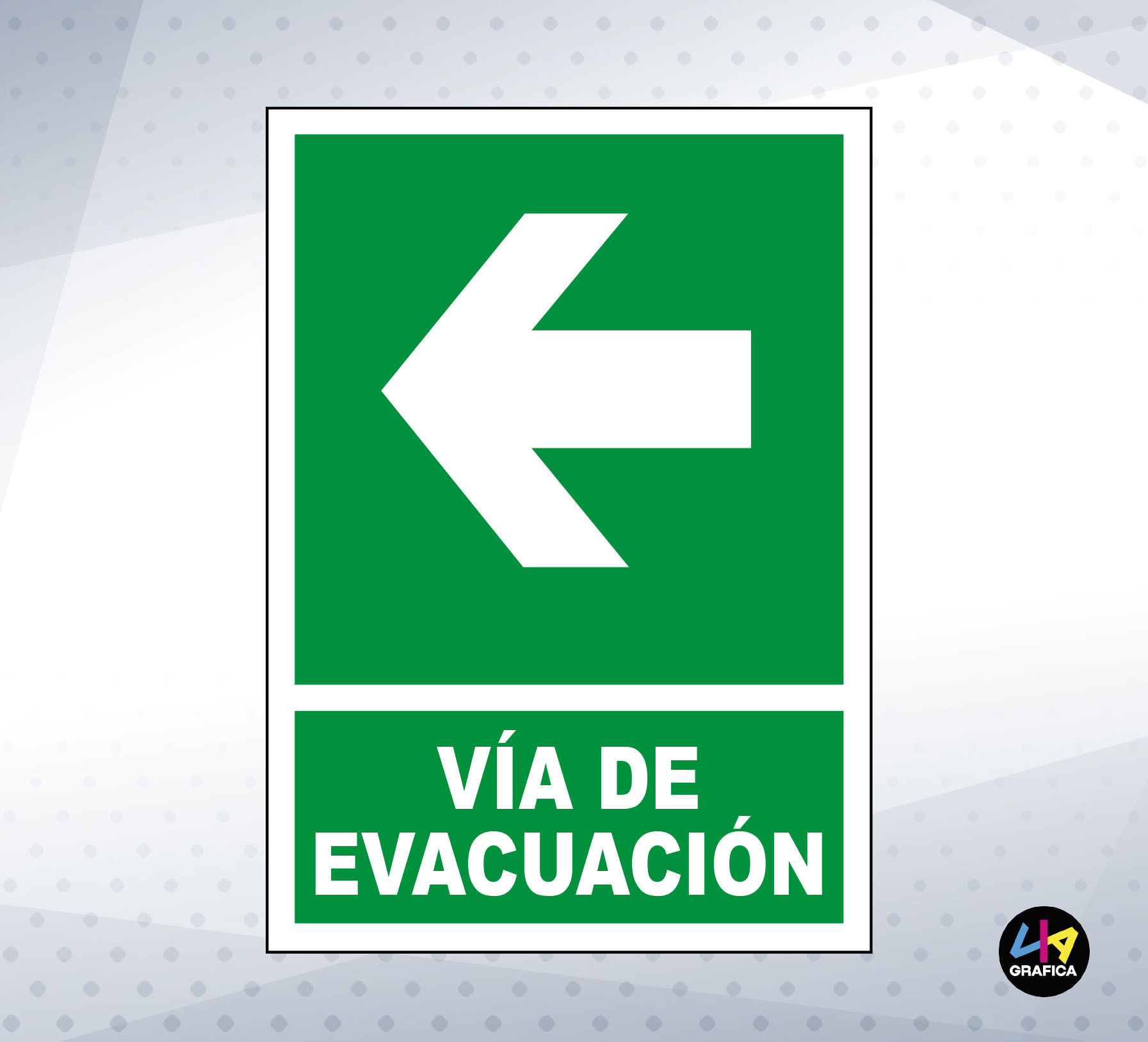 Vía de Evacuación Izquierda