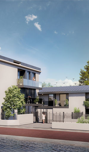 Progetto e collaborazione per la realizzazione di edificio residenziale sito in Rimini