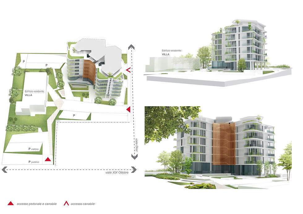 Concept riuso demolizione e ricostruzione ex Enel Riccione