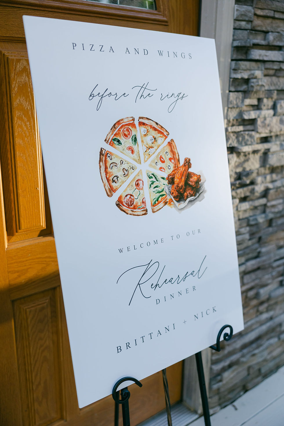 Italian themed rehearsal dinner at Lake St.Claire New Baltimore