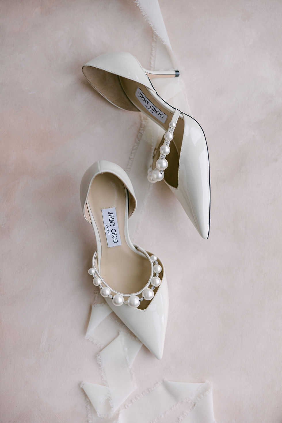 Jimmy Choo wedding shoes Detroit wedding