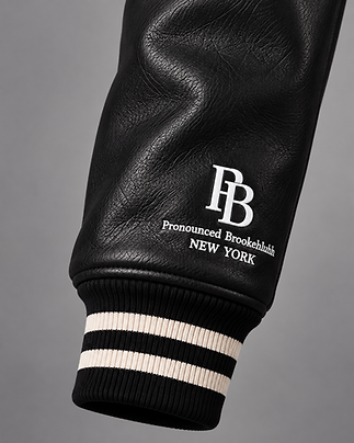 Black leather sleeve, striped cuff-2.png