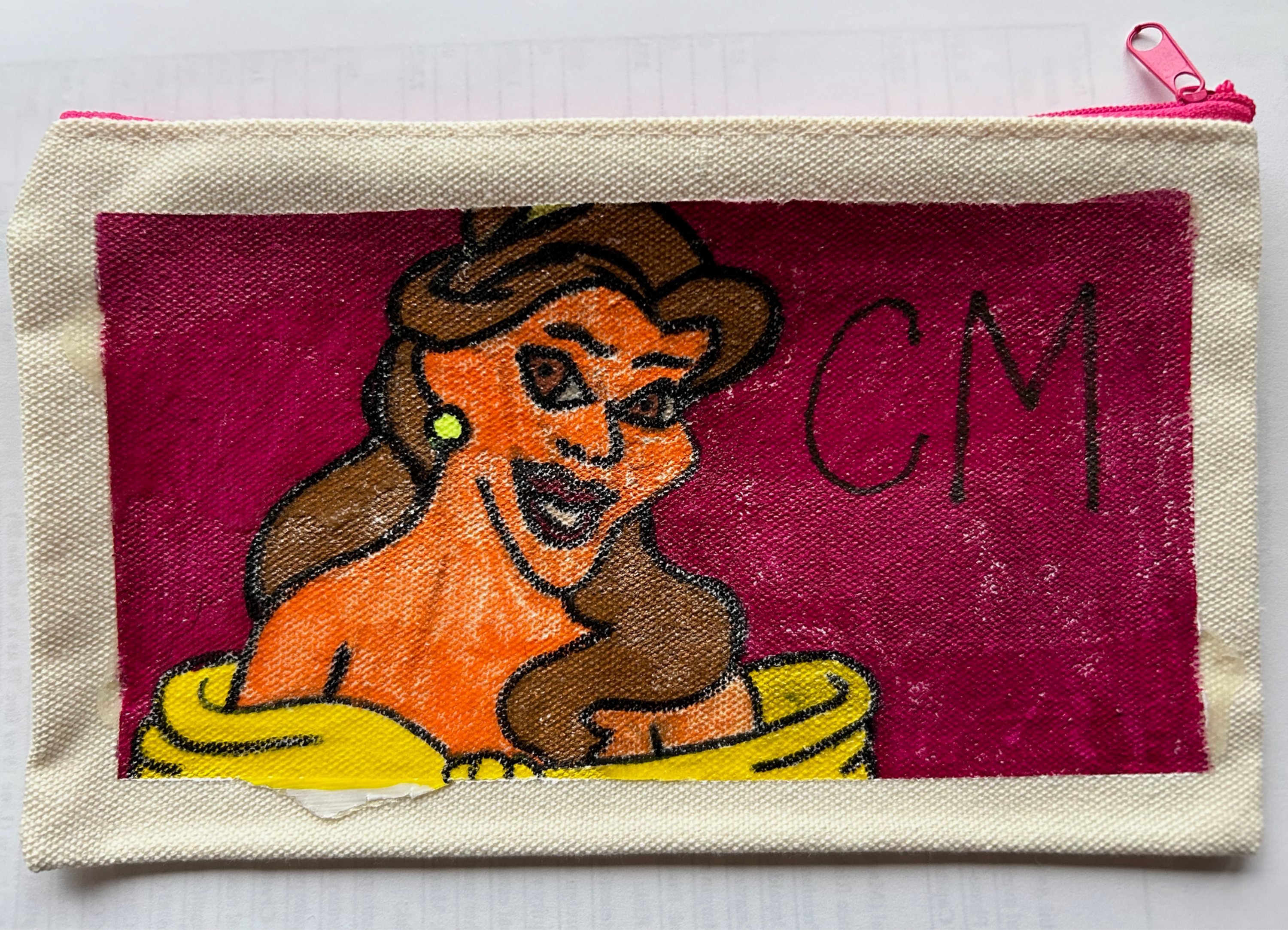 Princess pencil/make-up case