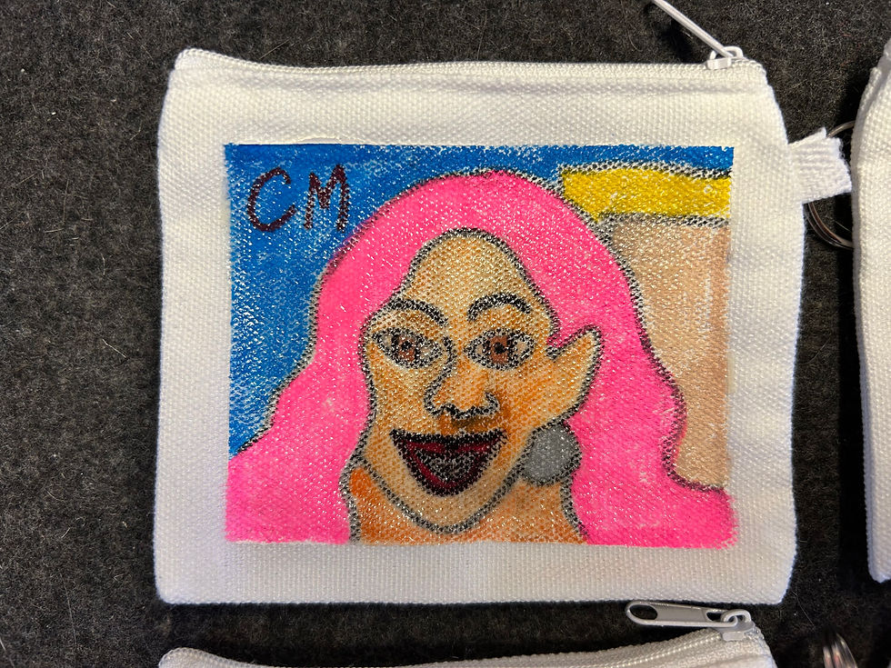Faces change purse 1