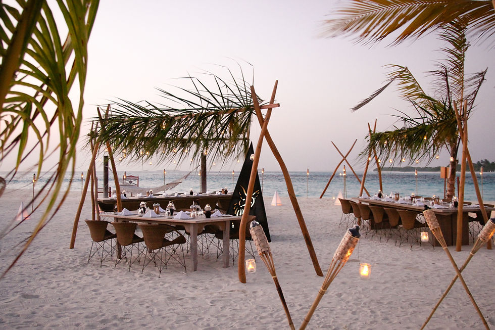 Beach Dinner Seating