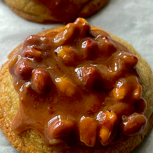 Peanut Salted Caramel Cookies
