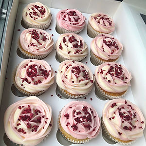 Rose Petal Cupcake