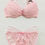 Thumbnail: Staggered pattern 2way bra and shorts
