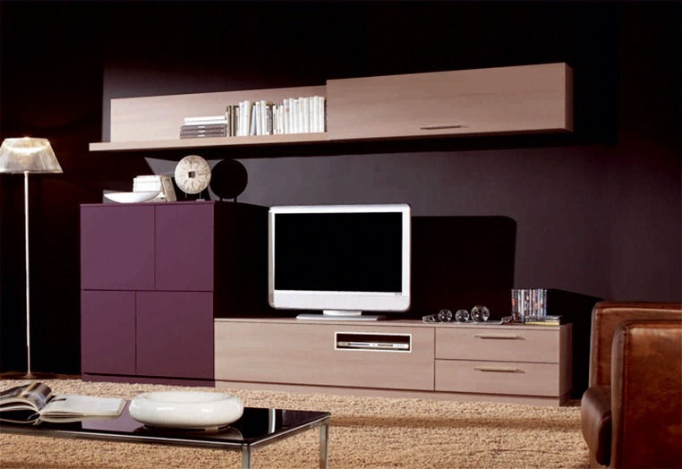 Melamina y Vidrio violeta