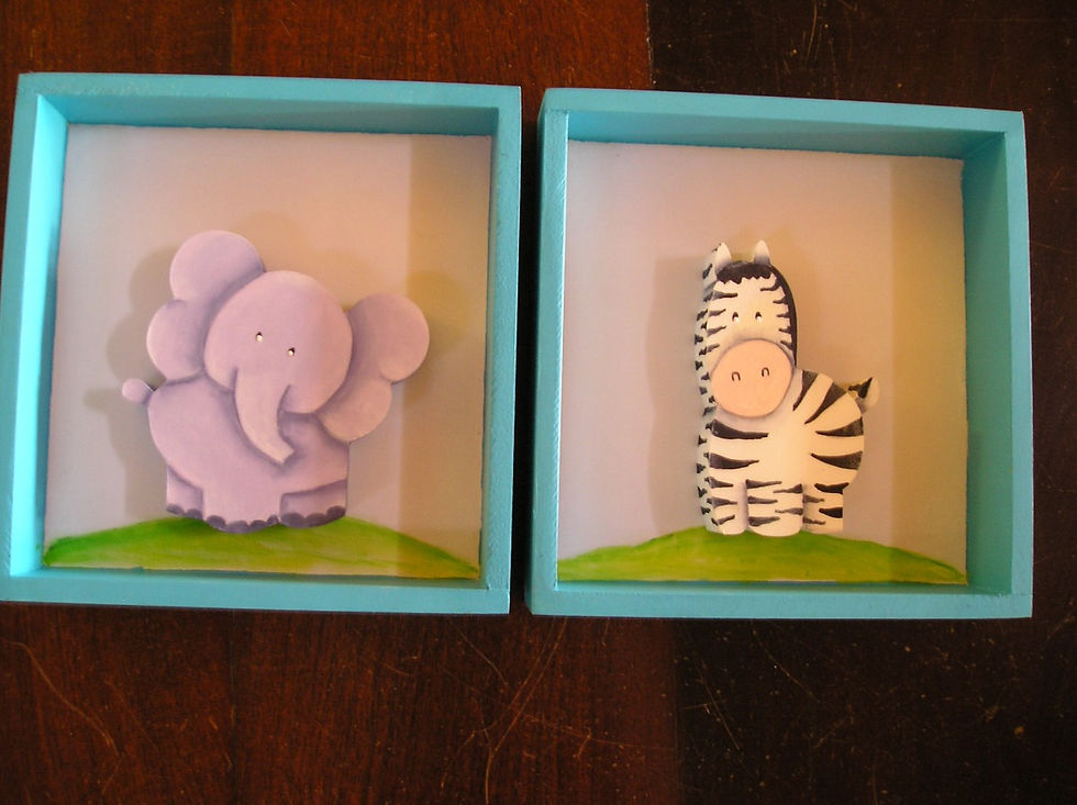 Animales tridimensional