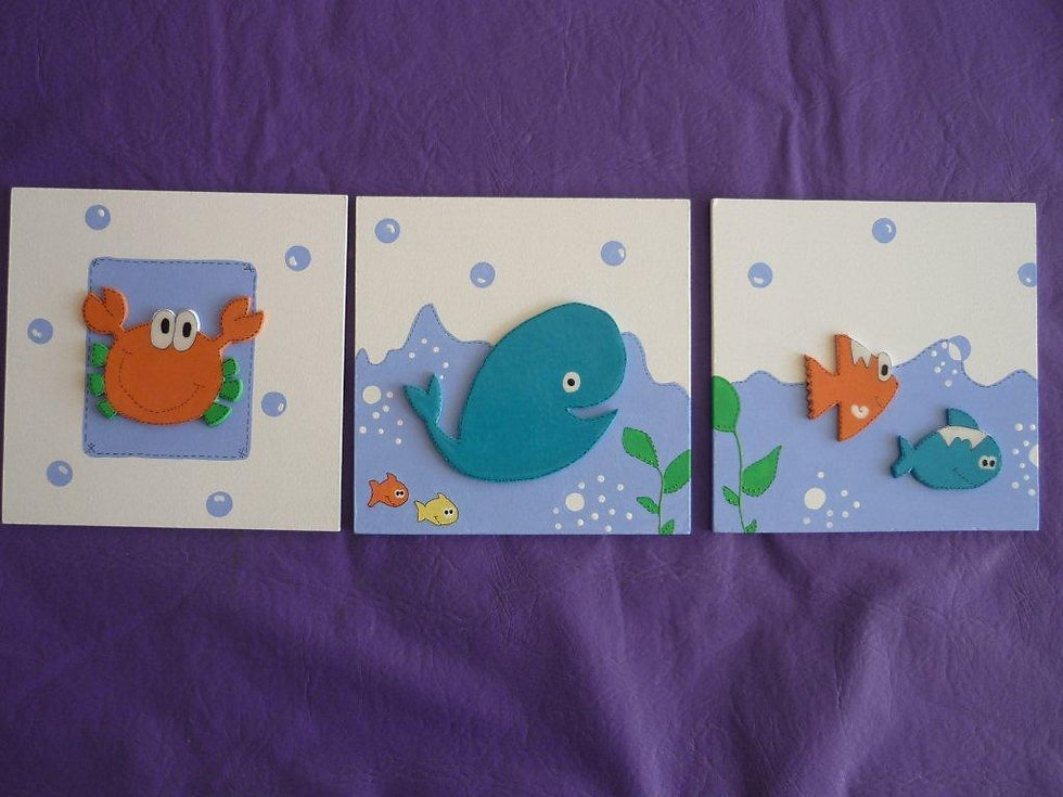 Tríptico tridimensional